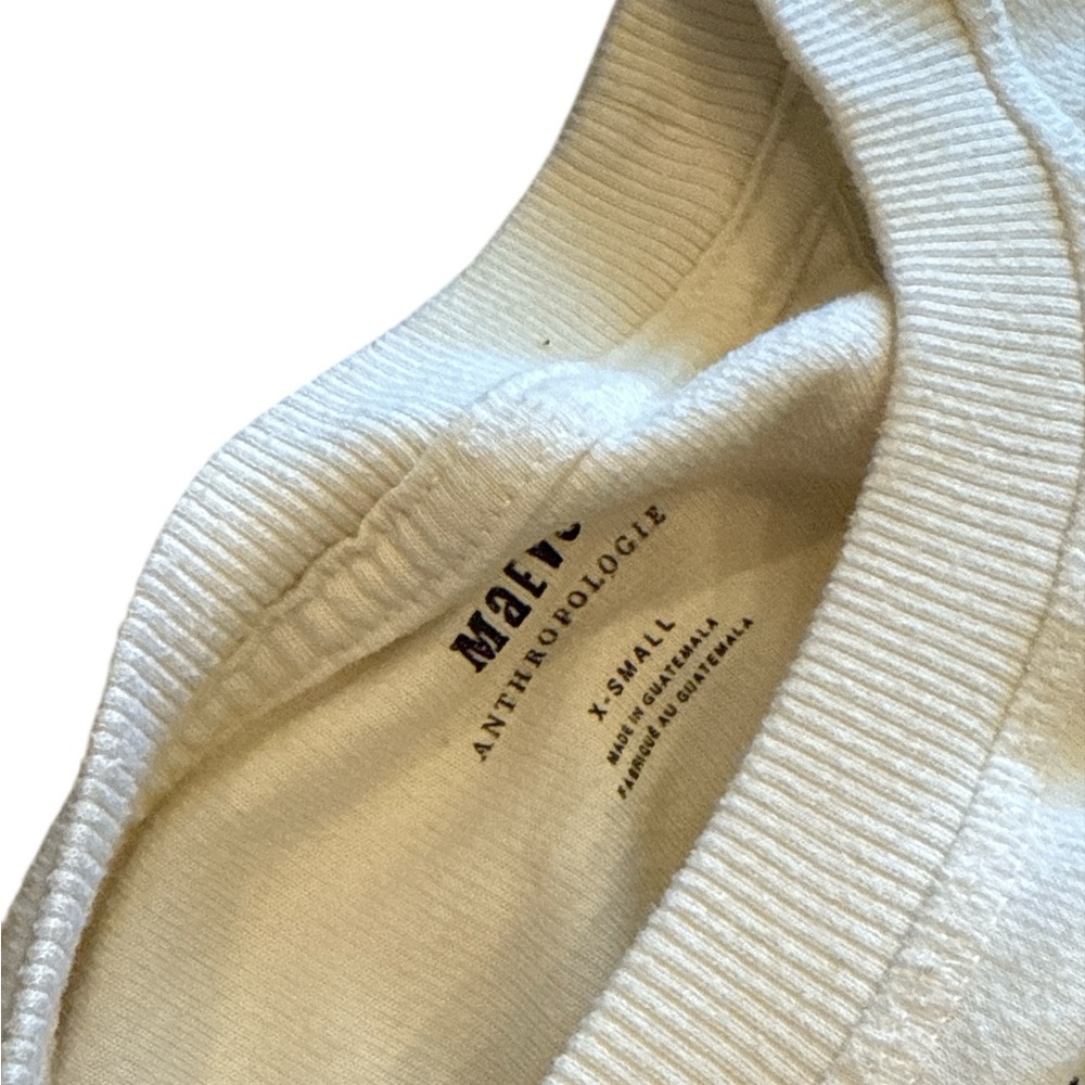 🛑 SOLD Maeve Ski Pups Graphic Sweatshirt XS - anthropology - Picture 5 of 6
